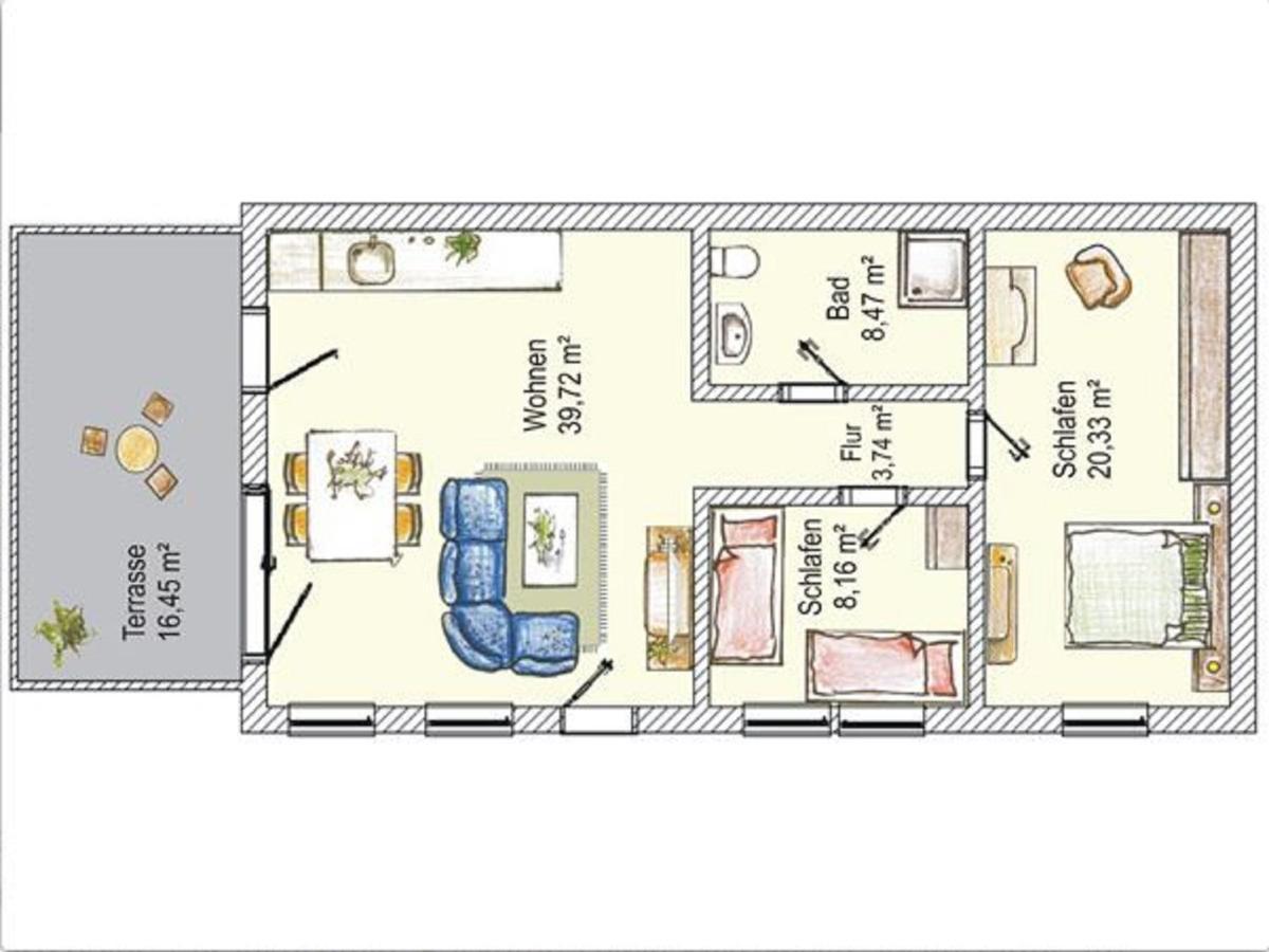 Ferienwohnung Bellevue-App-11 Ostseebad Heringsdorf Exterior foto